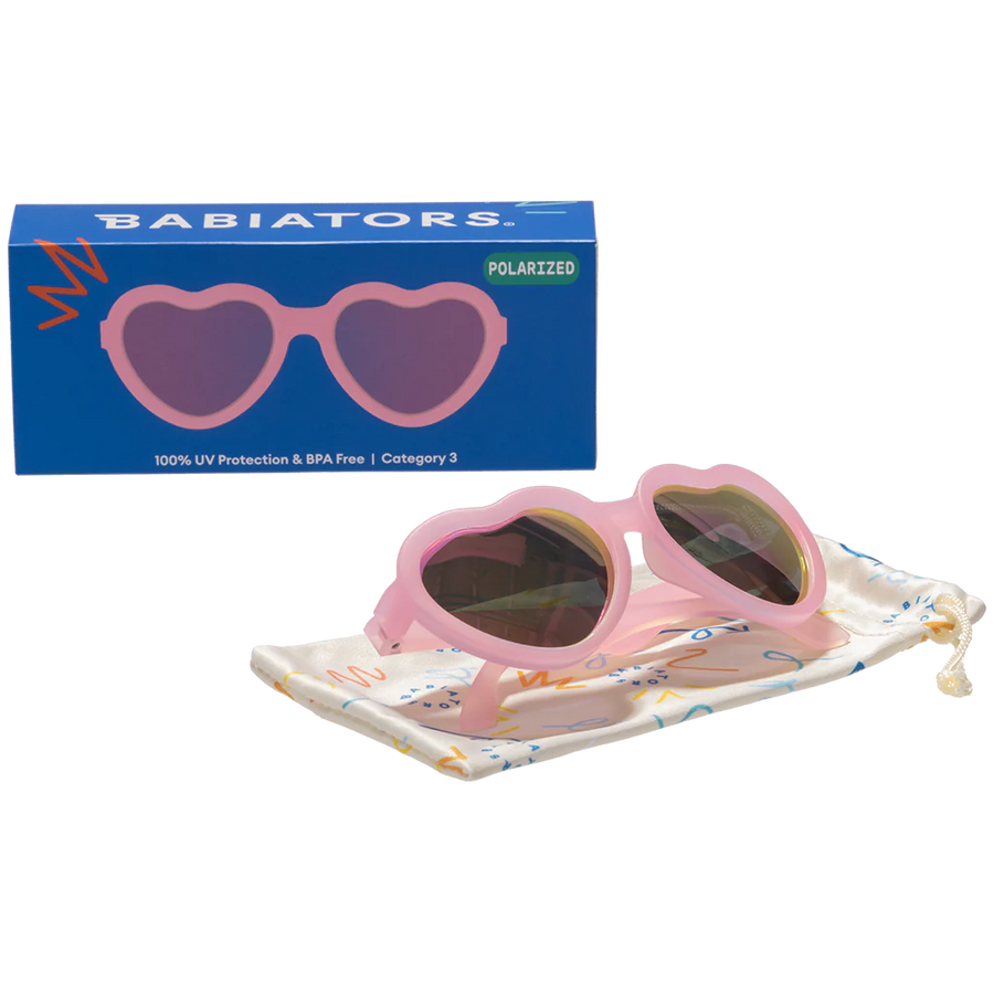 Polarized heart shaped sunglasses sales