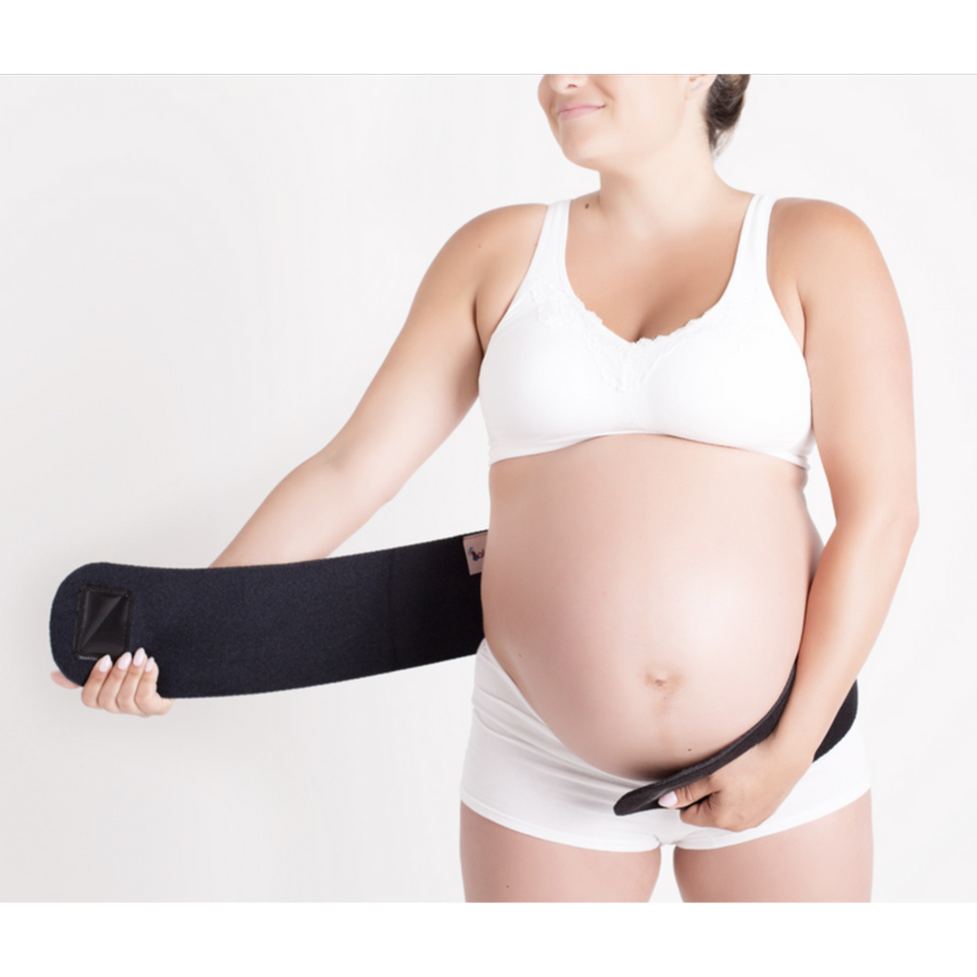 Comfy Mom Pregnancy Belly Band - Adjustable Maternity Support For Back Pain & Pelvic Pressure Relief