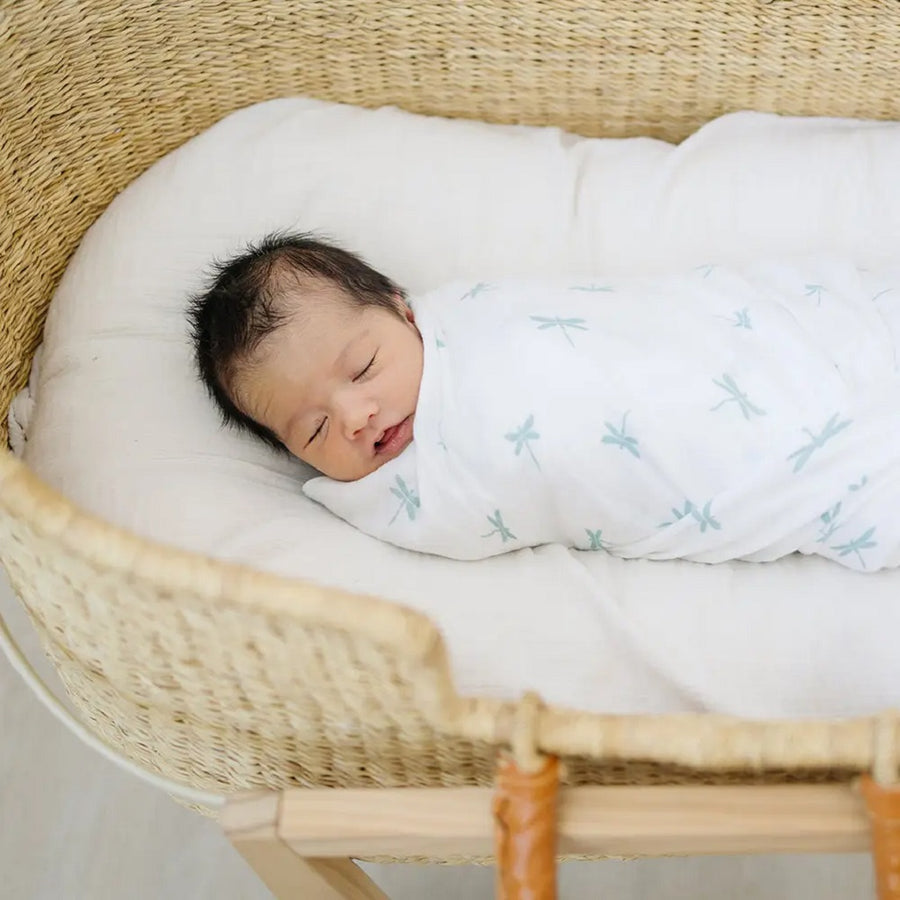 Luxury Muslin Swaddle - Dragonfly