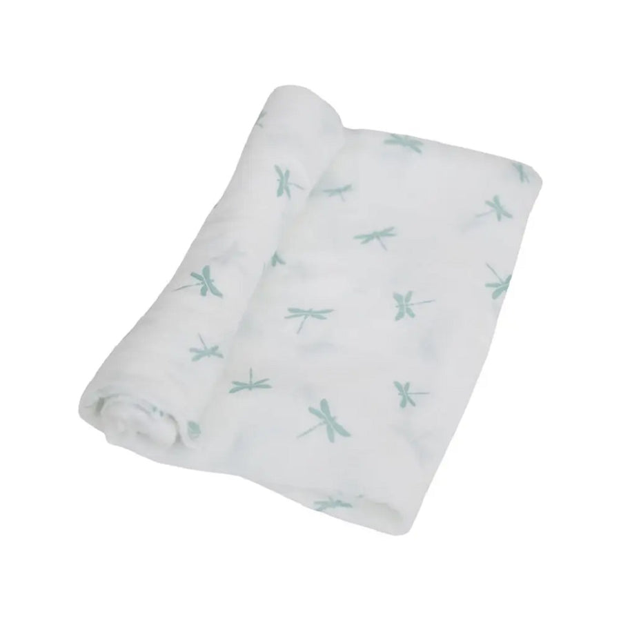 Luxury Muslin Swaddle - Dragonfly