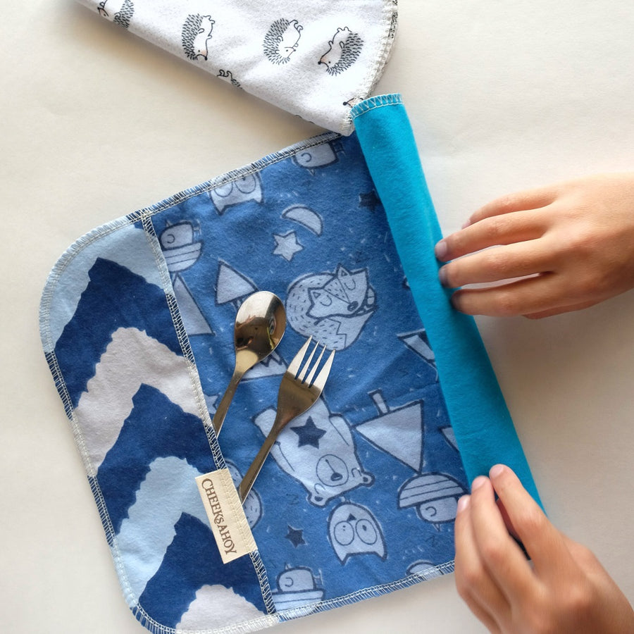 Kids Packable Placemat Set of 2