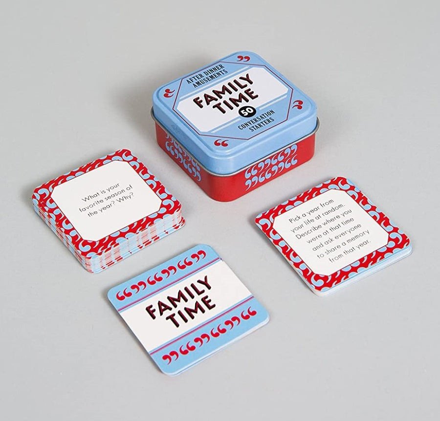 Family Time Conversation Deck