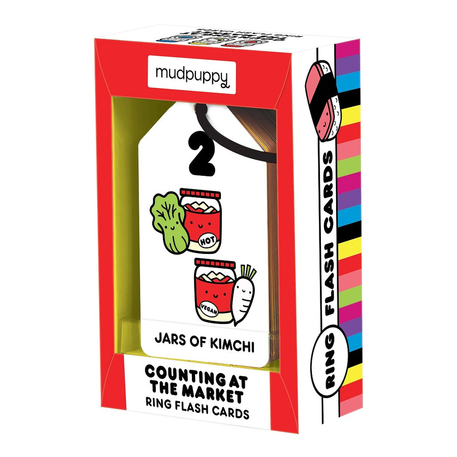 Ring Flash Cards - Counting at the Market
