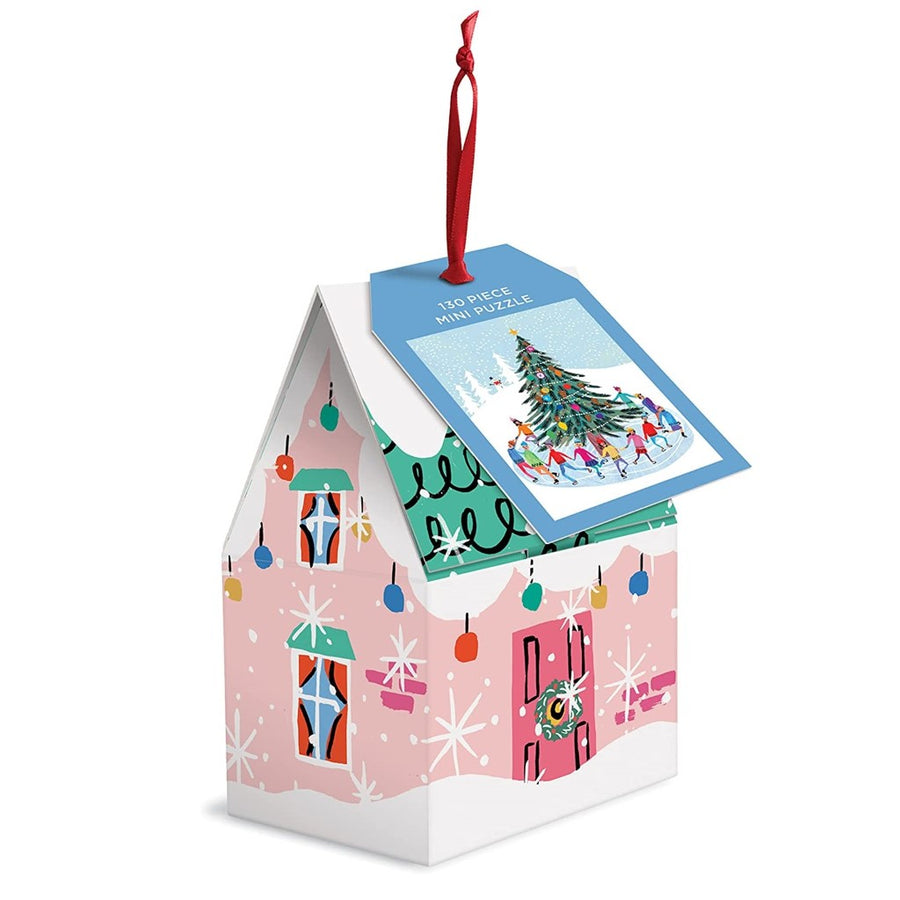 Puzzle Ornament - Tree Skaters