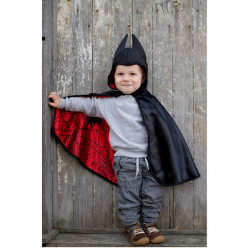 Baby/Toddler Reversible Spider/Bat Cape