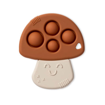 Itzy Pop Sensory Popper Teether - Mushroom