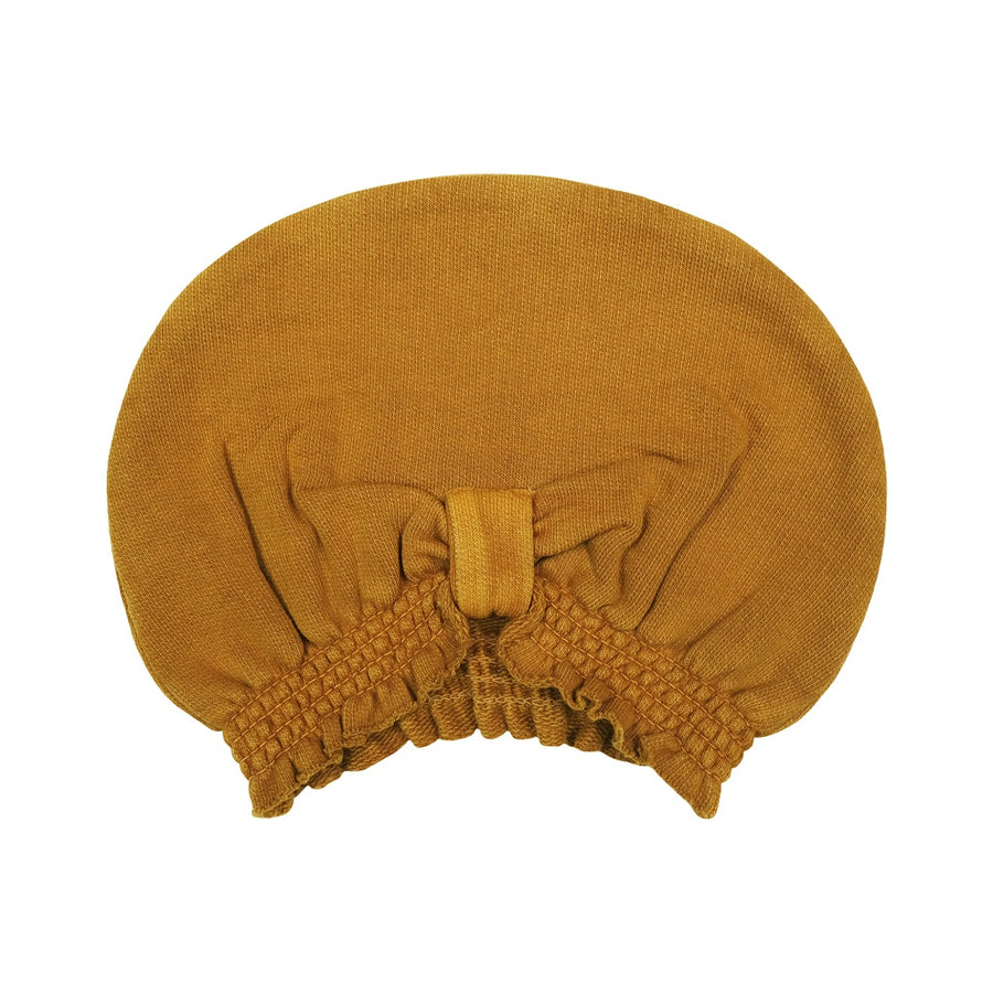 French Terry Knot Turban - Butterscotch