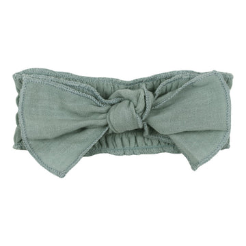 Muslin Smocked Headband - Sprig