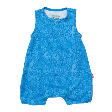 Modal Magnetic Sleeveless Romper - Seas the Day