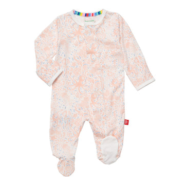 Modal Magnetic Footie - Seas the Day Pink