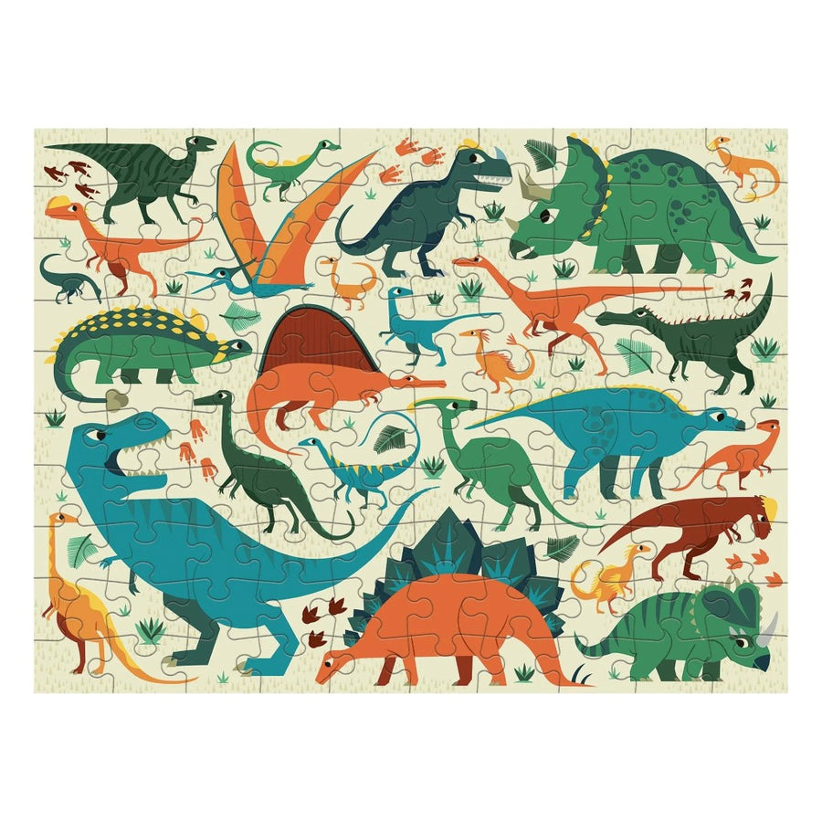 Double-Sided Puzzle - Dinosaur Dig