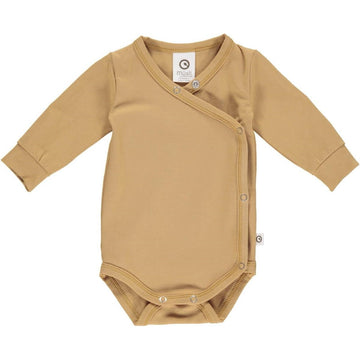 Mini Me Kimono Bodysuit - Cinnamon