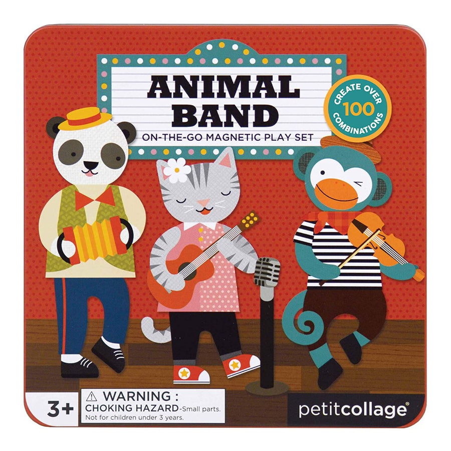 On The Go Magnetic Play Set - Animal Band