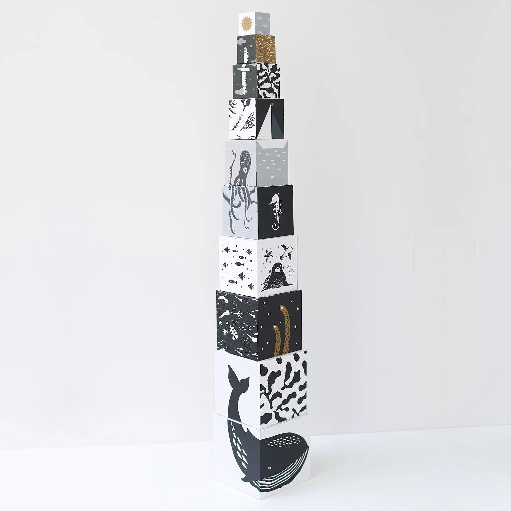 Nesting Blocks - Ocean Animals – Natural Resources: Pregnancy + Parenting