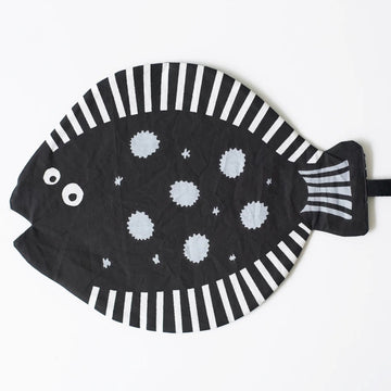 Organic Baby Crinkle Toy - Fish