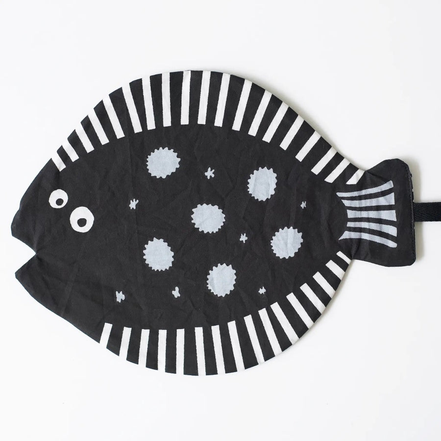 Organic Baby Crinkle Toy - Fish