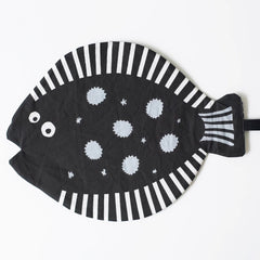 Organic Baby Crinkle Toy - Fish