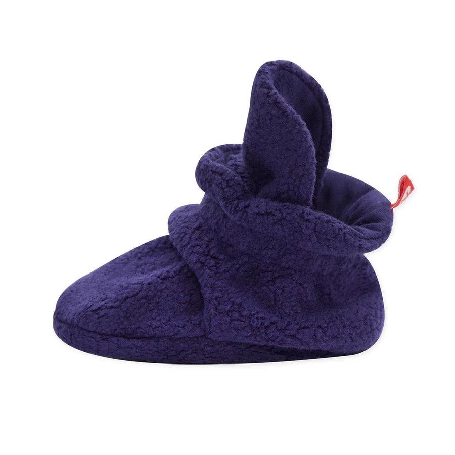 Cozie Fleece Baby Booties - Navy