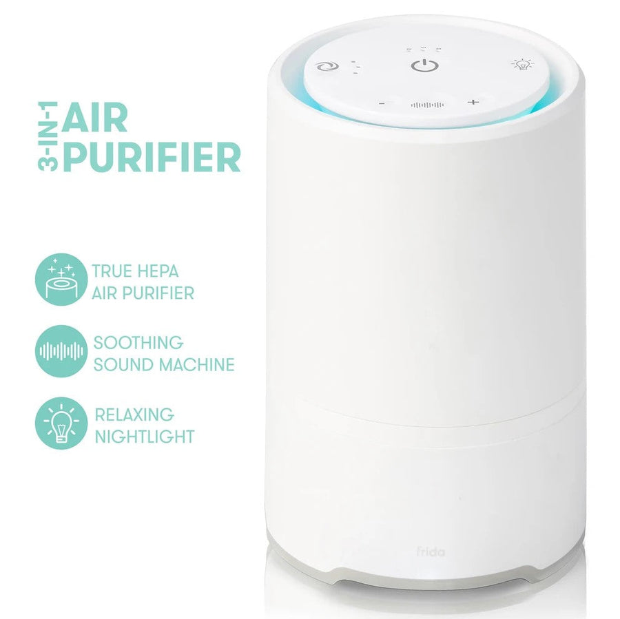 3-in-1 Air Purifier, Night Light, and Sound Machine