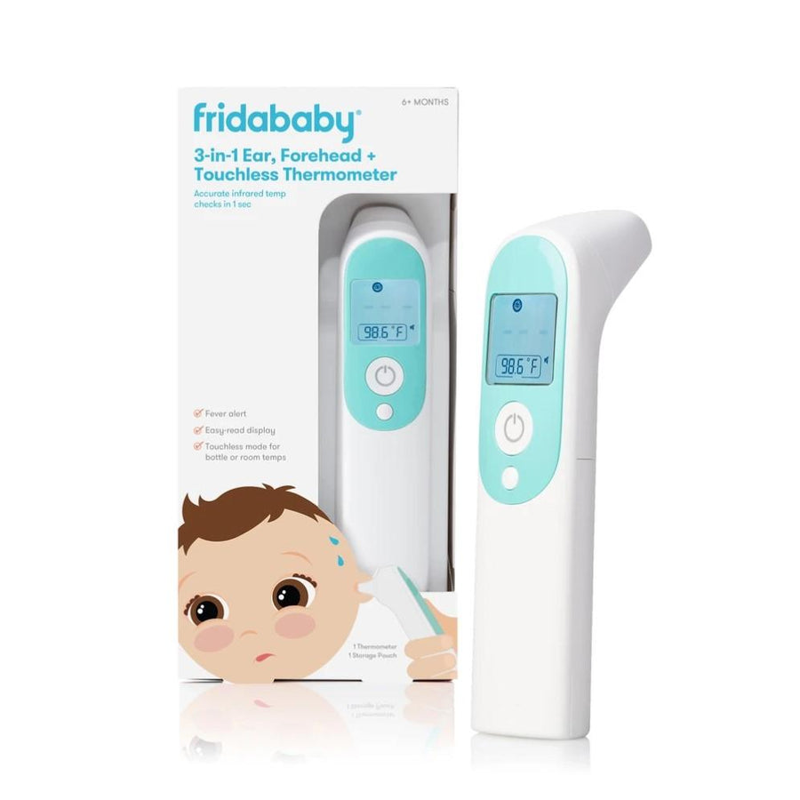 3-in-1 Ear, Forehead, + Touchless Infrared Thermometer