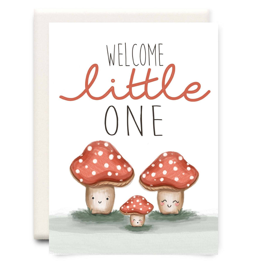 Welcome Little One New Baby Greeting Card