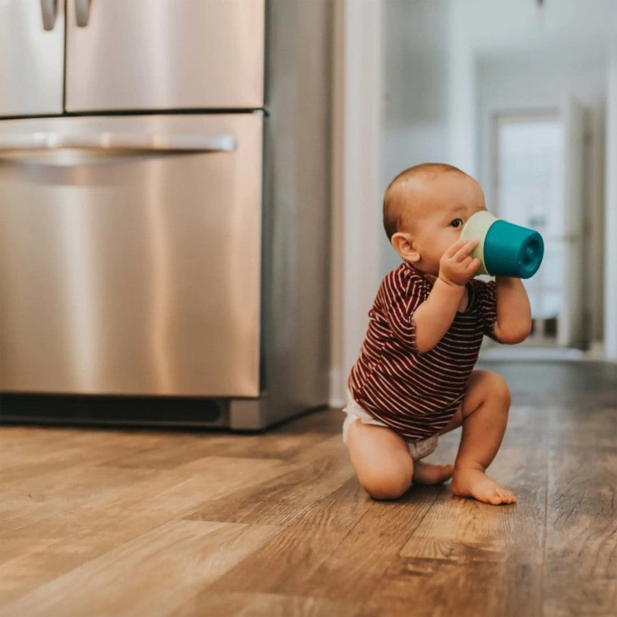 8 oz Silicone Cup with Universal Sippy Top