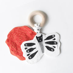 Organic Baby Crinkle Teether - Butterfly