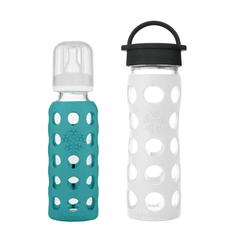Baby & Me Glass Bottle Gift Set