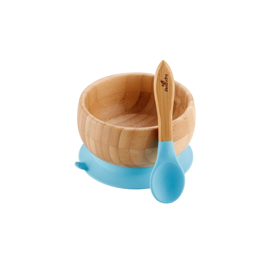 Avanchy Bamboo and Silicone Infant Spoons 5 Pack