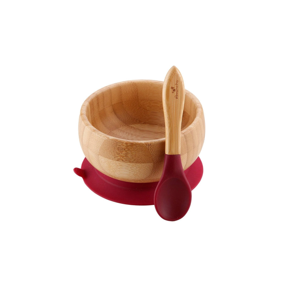 Bamboo Baby Suction Bowl & Spoon