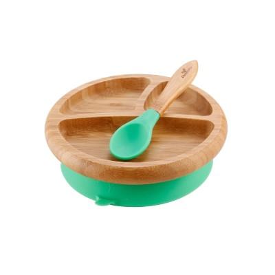Bamboo Baby Suction Plate & Spoon
