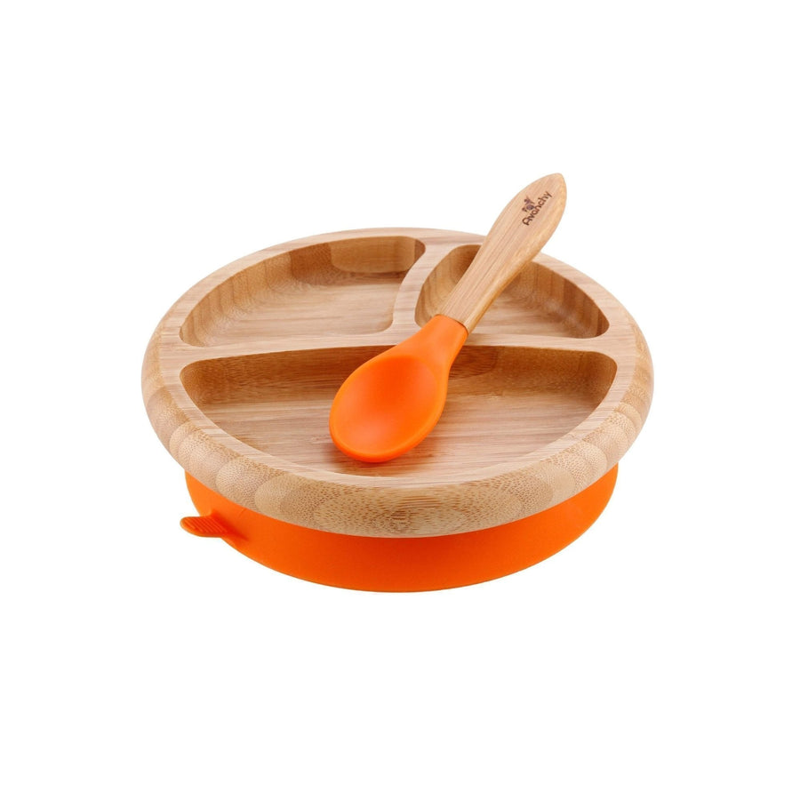 Bamboo Baby Suction Plate & Spoon