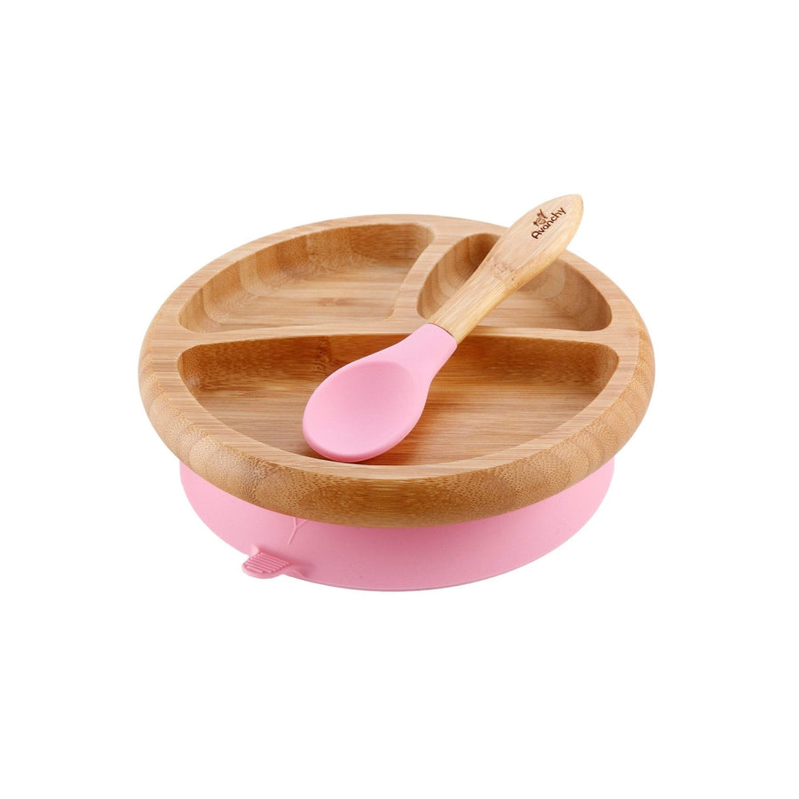 Bamboo Baby Suction Plate & Spoon