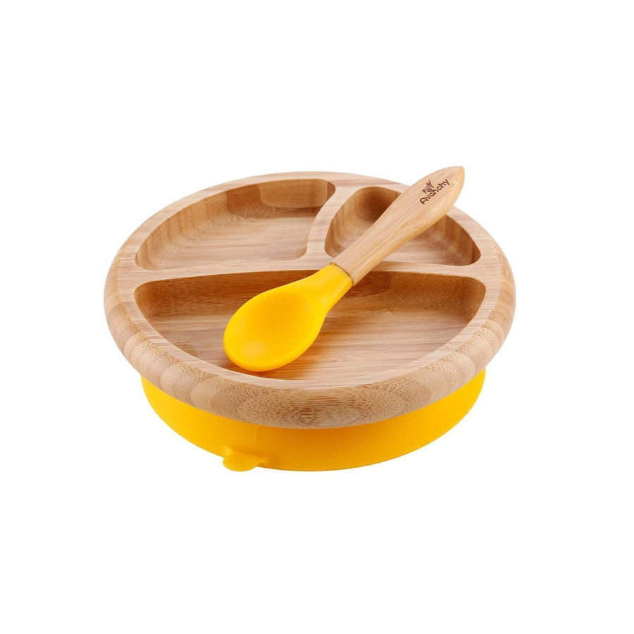 Bamboo Baby Suction Plate & Spoon