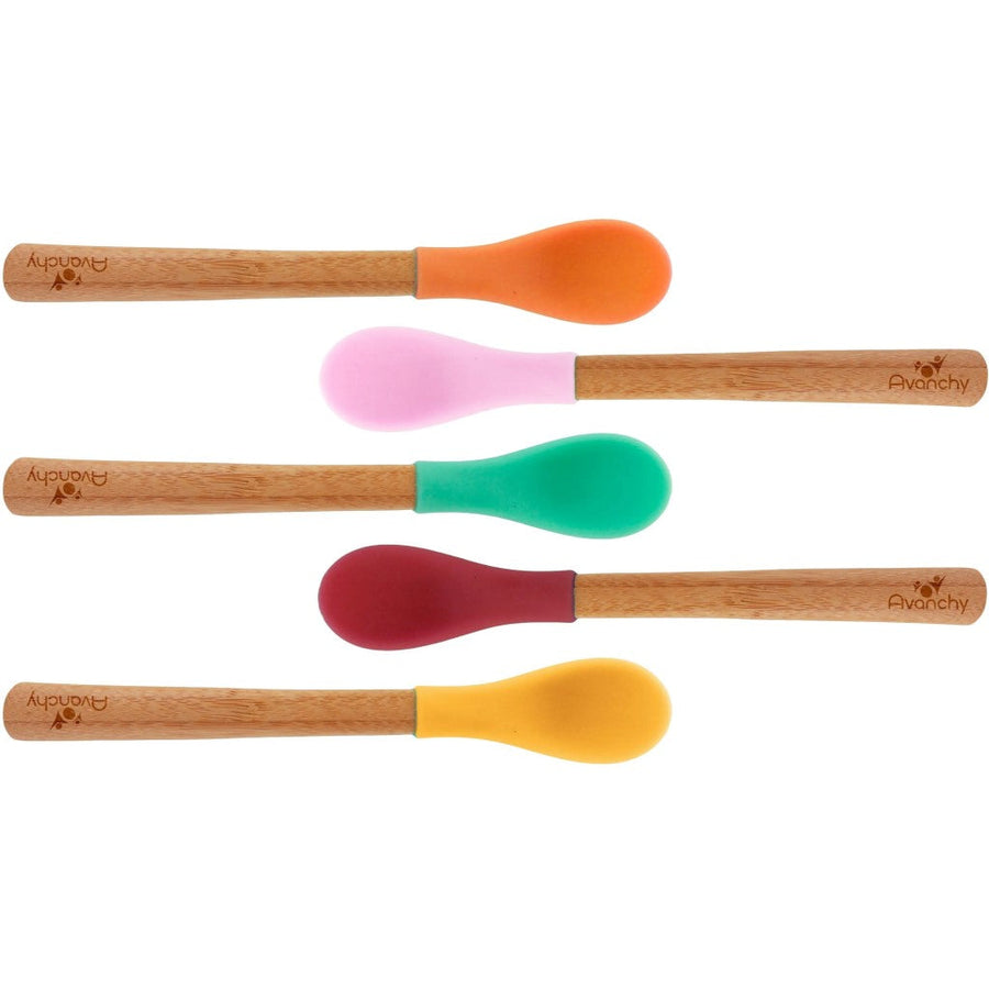 Bamboo & Silicone Infant Spoon