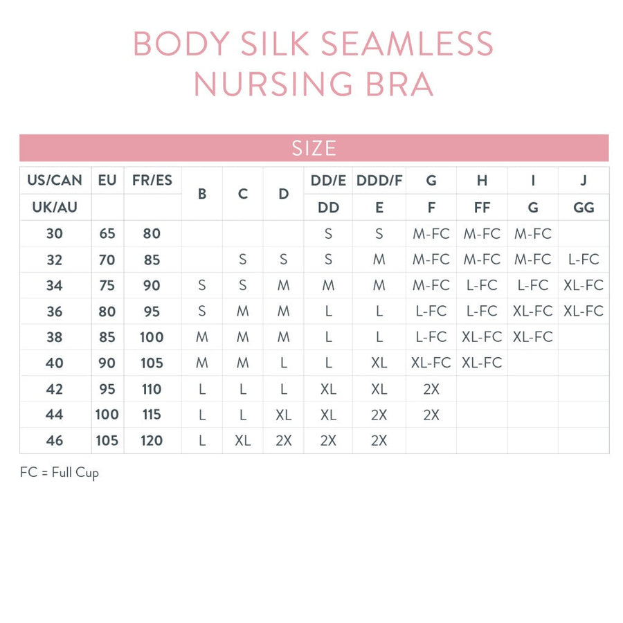 Body Silk Seamless Nursing Bra - Sustainable
