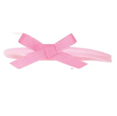 Grosgrain Shoelace Baby Bow Headband