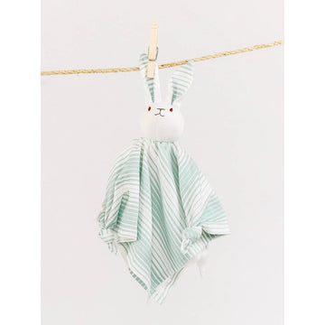 Bunny Blanket Lovey Friend - Sea Breeze Stripe
