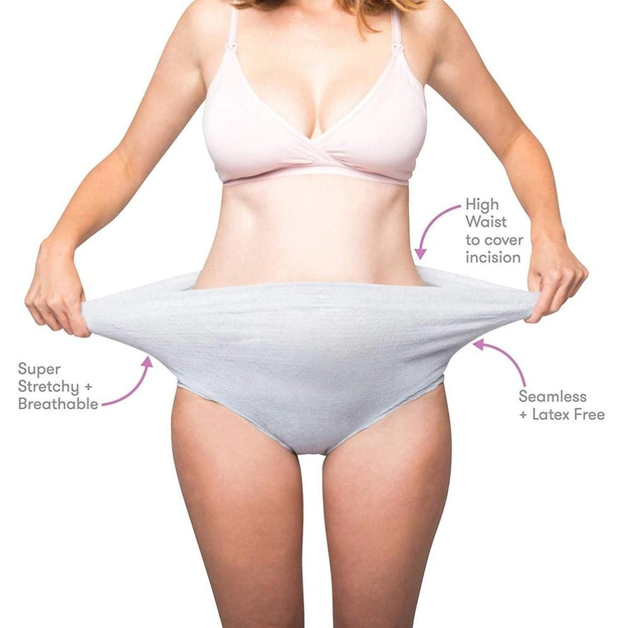 C-Section High-waist Disposable Postpartum Underwear Pack of 8