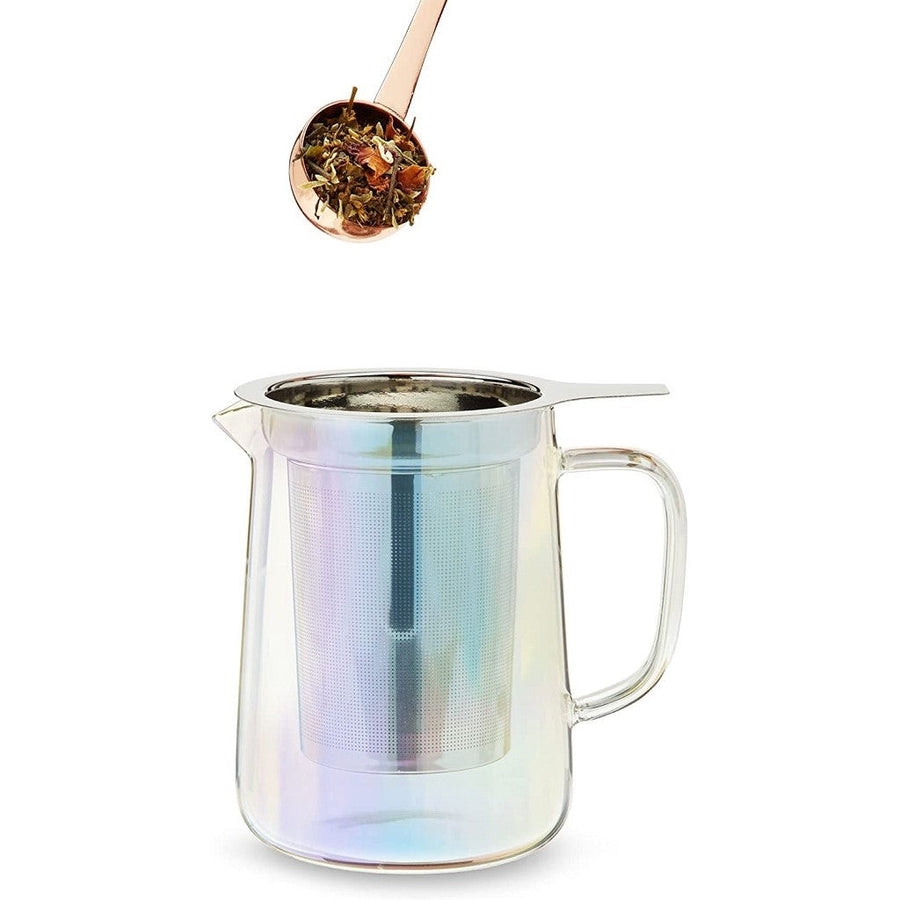 Chas Mini Glass Teapot & Infuser