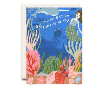 Under the Sea Birthday Greeting Card