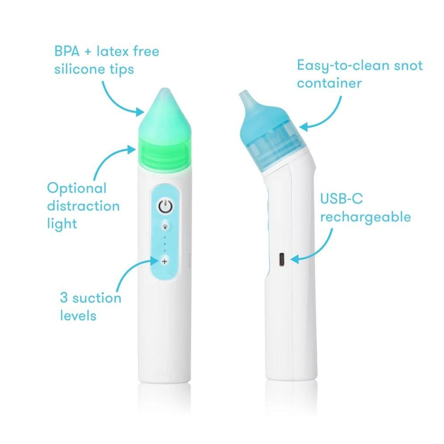 Frida Baby Nasal Aspirator NoseFrida and Electric NoseFrida Bundle