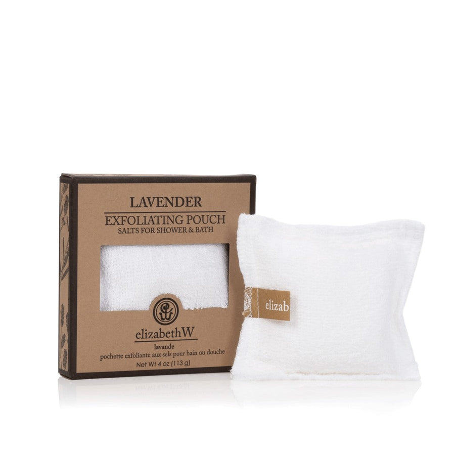 Exfoliating Lavender Shower Pouch