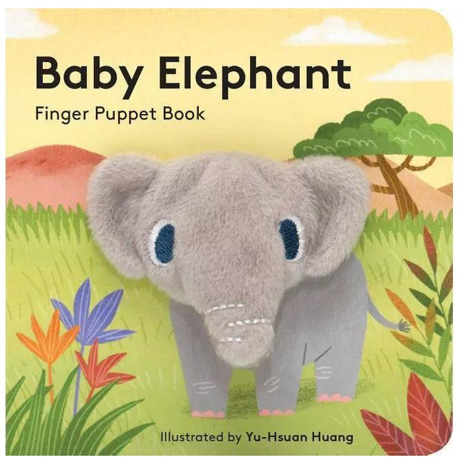 Finger Puppet Book - Baby Elephant