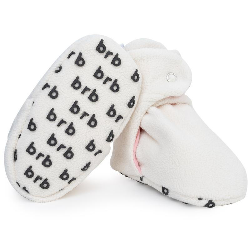 Fleece Baby Booties - Cupcake