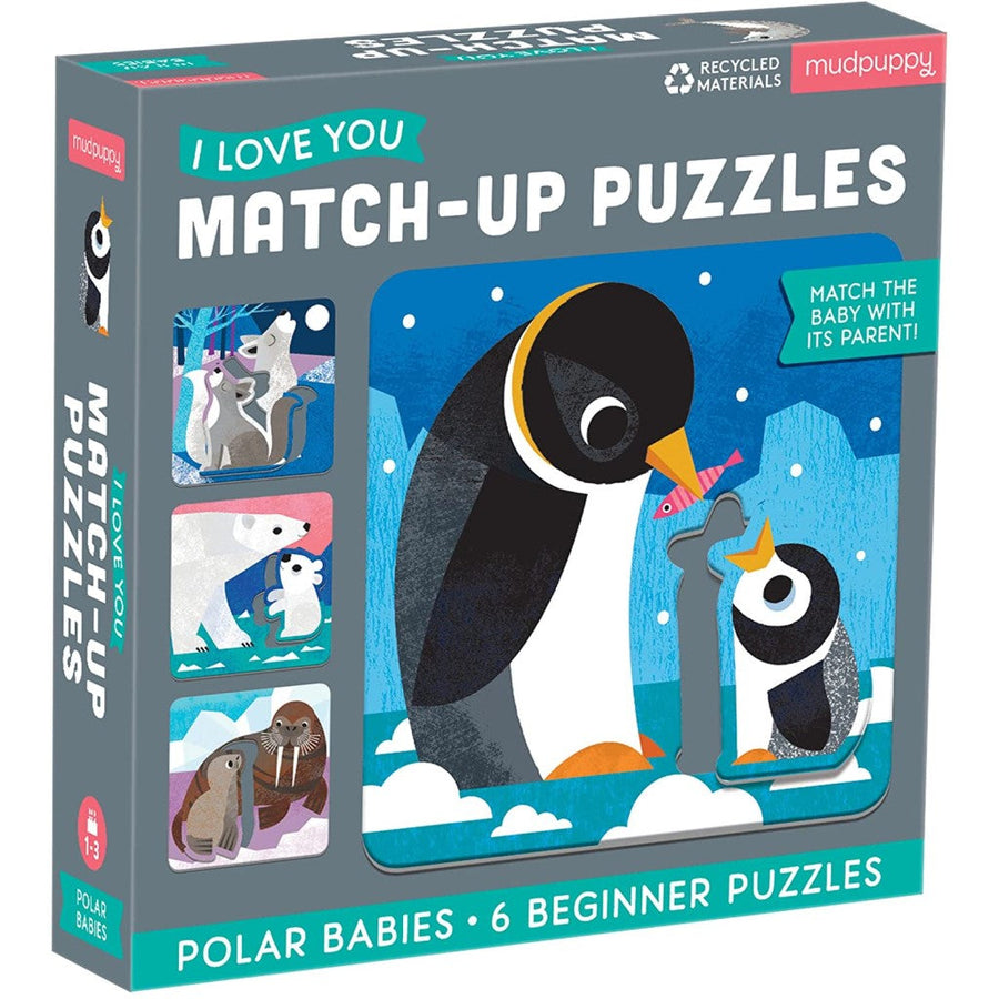 I Love You Match-Up Puzzles - Polar Babies
