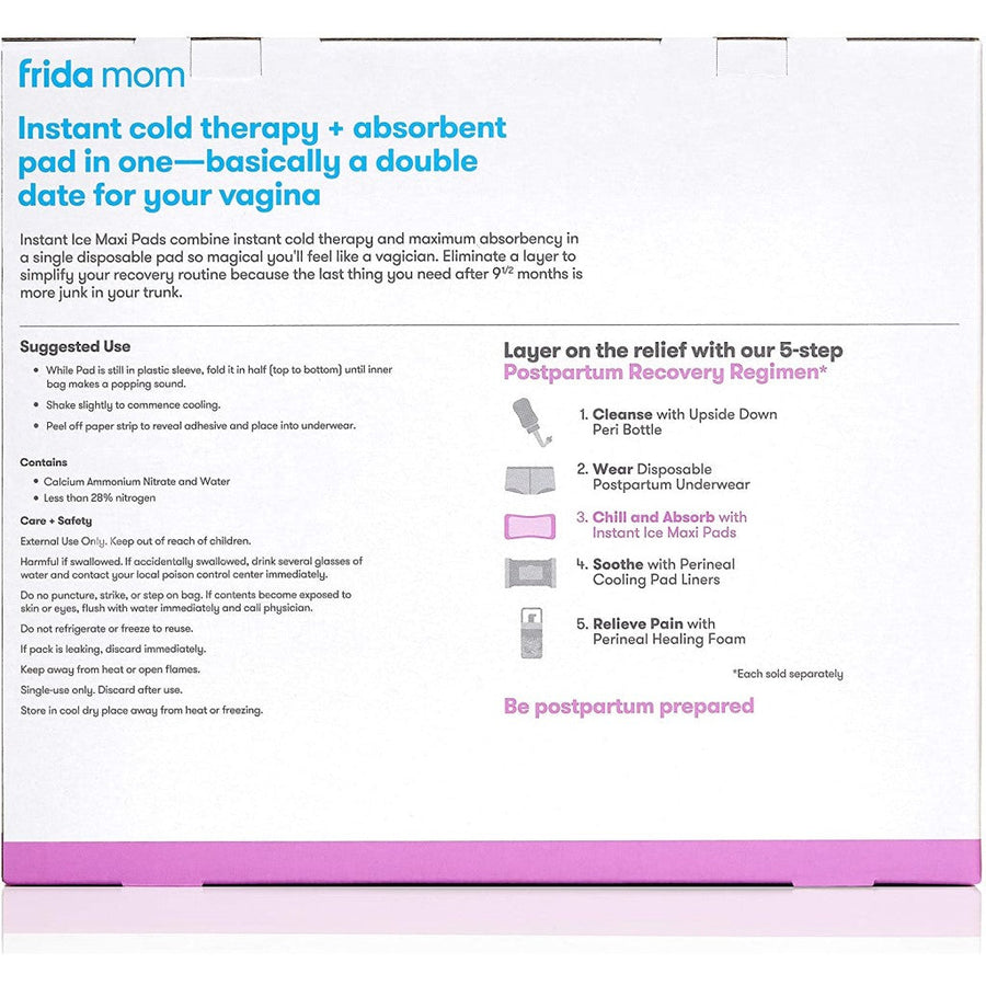 Introductory Offer Frida Mom Maxi Pads, Instant Ice - 8 pads
