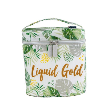 Insulated Double Bottle Bag - Liquid Gold