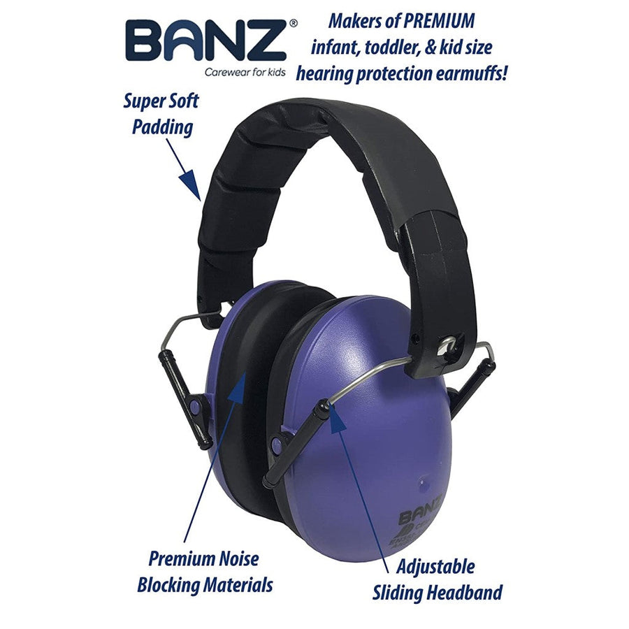 Kids Hearing Protection Earmuffs - 2-12 years