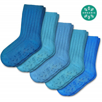 Kids Organic Cotton Socks 5 Pack - Cools